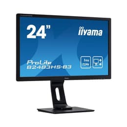 24-inch Iiyama ProLite B2483HS-B3 1920 x 1080 LCD Monitor Preto