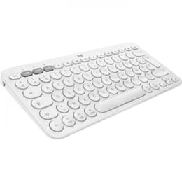 Logitech Teclado AZERTY Francês Sem fios Retro-iluminado K380 Multi-Device