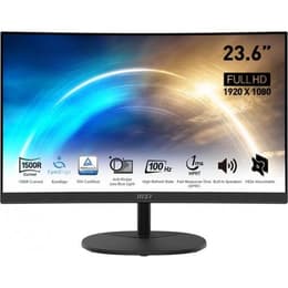 24-inch MSI PRO MP2412C 1920 x 1080 LED Monitor Preto