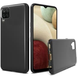 Capa Galaxy A12 - Plástico - Preto