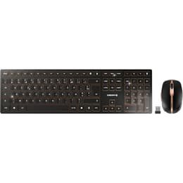 Cherry Teclado AZERTY Francês Sem fios dw 9100 slim