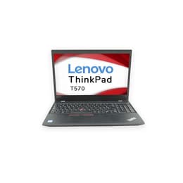 Lenovo ThinkPad T570 15-inch (2017) - Core i5-7300U - 16GB - SSD 120 GB QWERTY - Espanhol