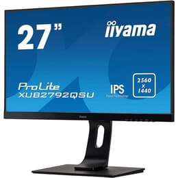 27-inch Iiyama XUB2792QSU-B1 2560 x 1440 LED Monitor Preto