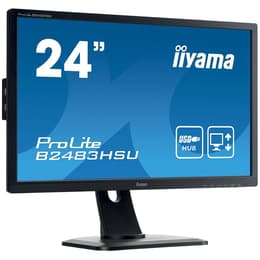 24-inch Iiyama ProLite B2480HS-B1 1920 x 1080 LED Monitor Preto