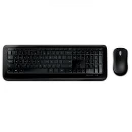 Microsoft Teclado AZERTY Francês Sem fios Retro-iluminado Wireless Desktop 850