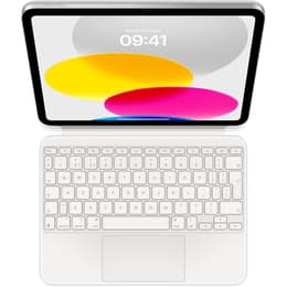 iPad Magic Keyboard Folio (iPad não incluído) 10.9" (2022) - Branco - QWERTY - Espanhol