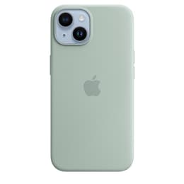 Capa de silicone Apple - iPhone 14 Plus - Magsafe - Silicone Verde