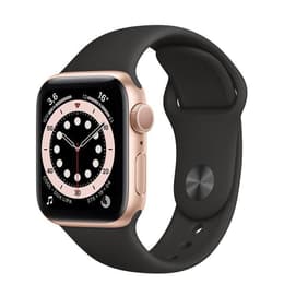 Apple Watch Series 5 (2019) GPS + Celular 40 mm - Alumínio Dourado - Bracelete desportiva Preto