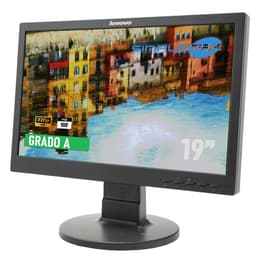 19-inch Lenovo D186 1366 x 768 LCD Monitor Preto