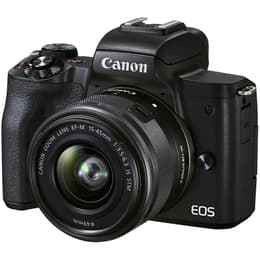 Instantânea EOS M50 Mark II - Preto + Canon EF-M 15-45mm f/3.5-6.3 IS STM + EF-M 55-200mm f/4.5-6.3 IS STM f/3.5-6.3 + f/4.5-6.3