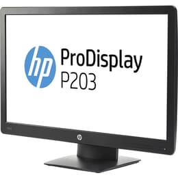 20-inch HP ProDisplay P203 1600 x 900 LCD Monitor Preto