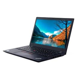 Lenovo ThinkPad T470S 14-inch (2017) - Core i5-6300U - 8GB - SSD 128 GB QWERTY - Inglês