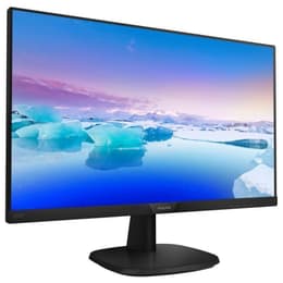 23,8-inch Philips 243V7QDSB 1920 x 1080 LCD Monitor Preto