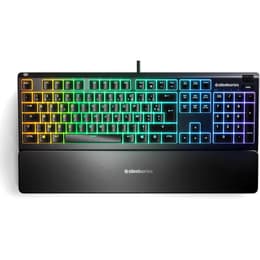 Steelseries Teclado AZERTY Francês Retro-iluminado Apex 3