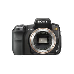 DSLR Alpha 200 - Preto + Sony Zoom DT 18-55mm f/3.5-5.6 SAM II f/3.5-5.6